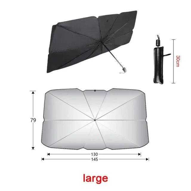Foldable Car Windshield Sunshade Umbrella UV Protection