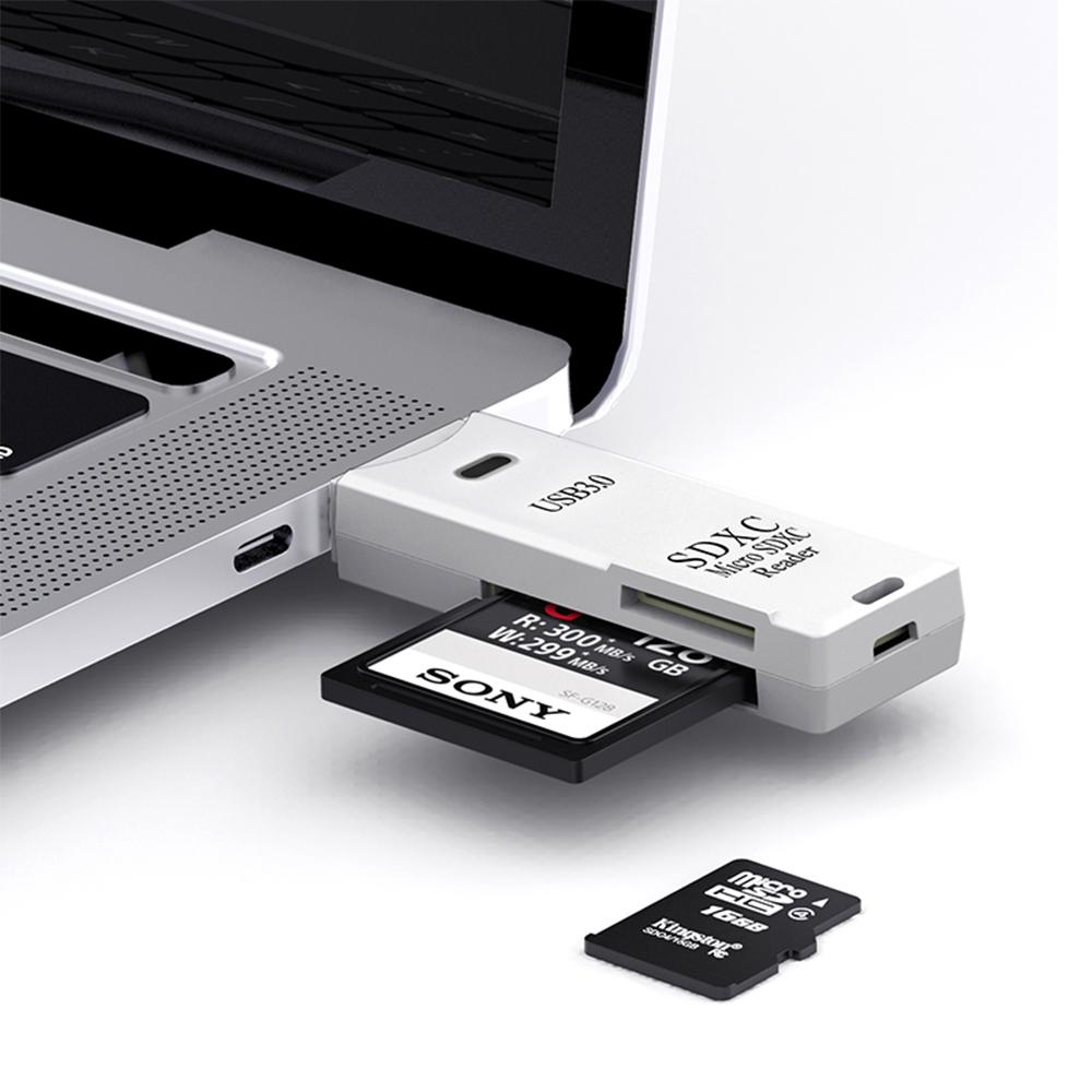 USB 3.0 Card Reader for Micro SD and TF Cards